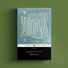 Capa para livros Mulherzinhas. Un proyecto de Diseño editorial, H, lettering, Ilustración tradicional, Ilustración digital, Lettering y Lettering digital de Cyla Costa - 28.07.2020