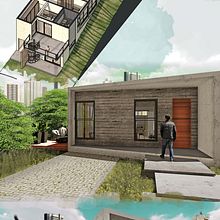 Casa Terreno em Declive. 3D, Architecture & Interior Architecture project by bru_sousa_ - 07.29.2020
