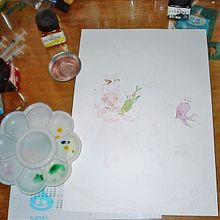 Tinta e pincel.  project by Elina Hirano - 07.28.2020