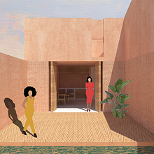 My project in Architectural Visualization Using Digital Collage course. Architectural Illustration project by buggy - 07.29.2020
