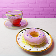 Uhmm Rosquillas Ahggg!!. Un proyecto de 3D, Arquitectura interior, Decoración de interiores, Diseño de producto y Modelado 3D de Johny Draw - 29.07.2020