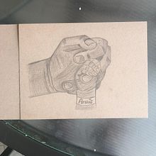 First touch . Pencil Drawing project by Andreea Barta - 07.29.2020