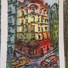Mi Proyecto del curso: Paisajes urbanos en acuarela. Architectural Illustration project by Henry Miranda - 07.29.2020