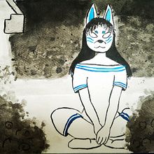 Mi Proyecto del curso: Ilustración en tinta china con influencia japonesa Ein Projekt aus dem Bereich Urban Art von g_balarezo - 29.07.2020