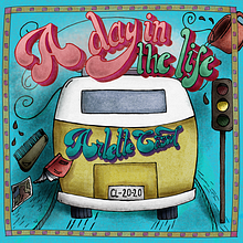 Mi Proyecto del curso: Ilustración y lettering para portadas de discos. Product Design project by Arlette Cassot - 07.30.2020