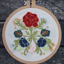 MI EXPERIENCIA CON BORDADO PASO ATRÁS. Un proyecto de Bordado de Gabriela Benítez - 30.07.2020