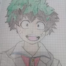 Deku (my hero academia) :). Comic projeto de adriano_elprouwu - 30.07.2020