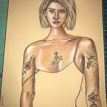 Retrato . Un progetto di Illustrazione tradizionale di Mariana Leyva Chávez - 30.07.2020