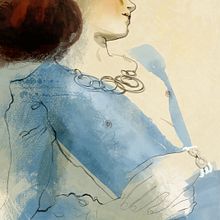New project: Digital Illustration (abstraction). Un progetto di Illustrazione digitale di Bianca Maria Scrugli - 30.07.2020