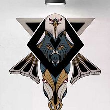 Mi Proyecto del curso: Ilustración con entramados en blanco y negro Ein Projekt aus dem Bereich Artistische Zeichnung, Digitale Zeichnung und Tattoodesign von javierdugarte23 - 30.07.2020