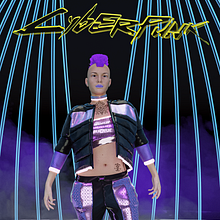 Cyberpunk by Rame4d. 3D, 3D Animation, Photographic Composition, Design, 3D Design, Fashion Design, and Set Design project by Gabriel Ramirez - 07.30.2020