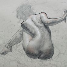 Raphaëlle. Artistic Drawing, Drawing, and Figure Drawing project by Shane Wolf - 07.31.2020