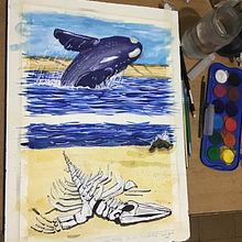 Proyecto final Acuarela: D-Evolución o La continuidad de los parques . Sketching, Drawing, and Watercolor Painting project by Juan Pablo Mouesca - 07.31.2020