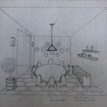 Minha sala de jantar. Een project van Interieurontwerp van Vera Rodrigues - 30.07.2020