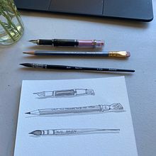 My project in The Art of Sketching: Transform Your Doodles into Art course. Traditional illustration project by allison_10 - 07.30.2020