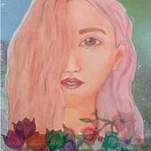 Mi Proyecto del curso: Retrato ilustrado en acuarela. Traditional illustration project by Yenny Luzardo - 07.31.2020