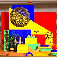 My project in Abstract Compositions with Cinema 4D course. Un proyecto de 3D y Modelado 3D de danjaa2014 - 31.07.2020