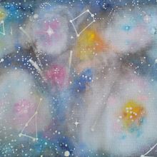 Galaxy. Un progetto di Pittura ad acquerello di Sally Stokes - 31.07.2020
