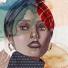 My project in Illustrated Portraits with Procreate course. Digital Drawing, and Portrait Drawing project by lau_mcr - 07.31.2020
