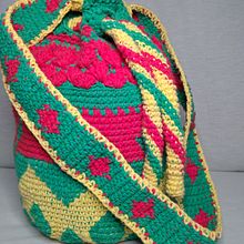 Bolsa Saco do tipo Wayuu. Un progetto di Artigianato di Kátia Cristina - 31.07.2020