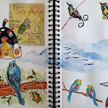 Meu projeto do curso: Técnicas de ilustração para desbloquear sua criatividade. Traditional illustration project by Adriana Nogueira - 07.31.2020