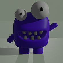 Mob. 3D Modeling project by Jhon Angel Fuentes Perez - 07.31.2020