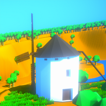 Mi Proyecto del curso: Modelado de escenarios low poly para videojuegos. Un proyecto de Modelado 3D de mariomorenocapon - 01.08.2020