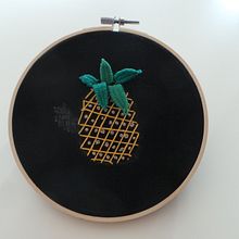 Mi Proyecto del curso: Técnicas básicas de bordado: puntadas, composiciones y gamas cromáticas. Creativit project by Andrea Domínguez - 08.01.2020