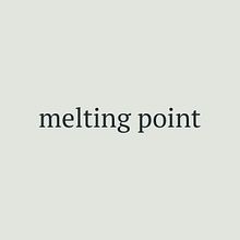 melting point · Nombre para espacio radiofónico. Naming project by Rakel Sánchez-Mas - 06.01.2017