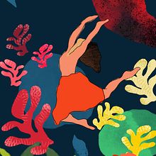 Mi Proyecto del curso: Ilustración flat con Photoshop. Un projet de Collage, Créativité , et Peinture numérique de Florencia Reid Stuven - 01.08.2020