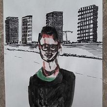 Drawing 31 july. Un projet de Illustration architecturale de miekedee - 01.08.2020