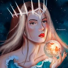 My project in Digital Fantasy Portraits with Photoshop course. Un proyecto de Dibujo de Natasha Mahmud - 01.08.2020