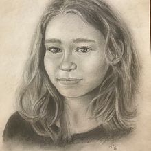 Meu projeto do curso: Retrato realista com lápis grafite. Portrait Drawing, Traditional illustration, Fine Arts, Sketching, Pencil Drawing, Drawing, Realistic Drawing, Artistic Drawing, and Figure Drawing project by Alberto Scorza - 08.01.2020