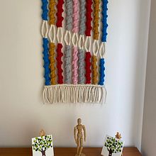 Mi Proyecto del curso: Macramé: técnicas de tejido envuelto. Projekt z dziedziny Makrama użytkownika Jessica De la cueva - 02.08.2020