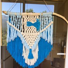 Mi Proyecto del curso: Macramé: nudos básicos y complejos . Macramé project by bhopal04 - 08.03.2020