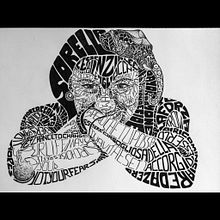 Mi Proyecto del curso: Retrato tipográfico dibujado a mano. Een project van T y pografisch ontwerp van Chiara Mazzoni - 02.08.2020