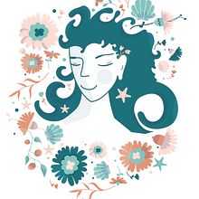 Mi Proyecto del curso: Retrato ilustrado con elementos botánicos . % Lucila Giannetti tarafından hazırlanan Botanik İllüstras, Ve on projesi - 08.02.2020