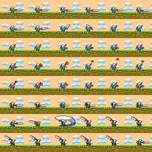 Mi Proyecto del curso: Animación de personajes en pixel art para videojuegos . 2D Animation project by Luis Daniel Víquez - 08.02.2020
