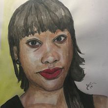 Mi Proyecto del curso: Retrato en acuarela a partir de una fotografía. Un proyecto de Animación de Alexandra Cepeda - 03.08.2020