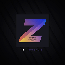 Z - OUTSPACE. Br, ing, Identit, Art Direction, and Graphic Design project by Francisco Cacenaves - 08.03.2020