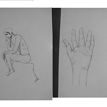Proyecto: Dibujo anatómico para principiantes. Pencil Drawing, and Figure Drawing project by Johan Muñoz Medina - 08.03.2020