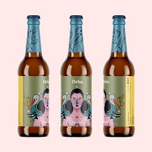 Packaging / Label / Etiqueta / Artisan Beer / Cerveza Artesana. Creativit, Artistic Drawing, Digital Drawing, Art Direction, Design, Product Design, Graphic Design, Traditional illustration, Digital Illustration, Vector Illustration, and Packaging project by Ion Benítez - 08.03.2020