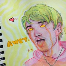 Mi Proyecto del curso: Retrato artístico en acuarela. Un proyecto de Pintura a la acuarela de chlorineeart21 - 03.08.2020