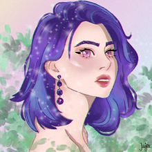 Retratos fantasia. Artistic Drawing, Portrait Drawing, Digital Drawing, Design, Character Design, Editorial Design, Graphic Design, Traditional illustration, Digital Illustration, and Digital Painting project by Eugenia Gavagnin - 08.03.2020