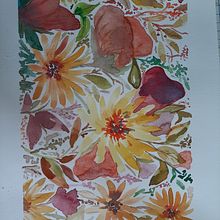 Mi Proyecto del curso: PINCELADAS EN LA NATURALEZA Ein Projekt aus dem Bereich Aquarellmalerei von Gloria Cabrera - 04.08.2020