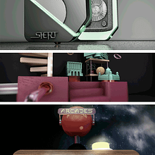 Mi Proyecto del curso: Prototipado y visualizaciones de producto en Cinema 4D. Een project van 3D, Animatie, 3D-animatie,  Urban art,  Concept art, Videogame-ontwikkeling,  3D-ontwerp, Grafisch ontwerp, T, pografisch ontwerp,  3D-belettering,  3D-modellering, Motion Graphics y Videogames van r3d_shert - 04.08.2020