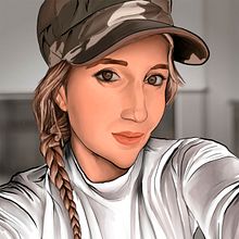 Tattoo Girl. Digital Illustration project by Camilo Fernández solis - 08.02.2020