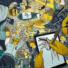 Graffiti Wall. Traditional illustration, Ink Illustration, and Digital Illustration project by Jilipollo - 08.05.2020