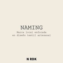 Mi Proyecto del curso: Naming: el arte de la creación de nombres. Br, ing, Identit, Design, and Naming project by Eduardo Bonifaz León - 08.05.2020