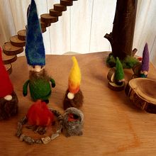 Gnome house . % Yael Zamir tarafından hazırlanan Sanat ve El Sanatları, Ve Ahşap işçiliği projesi - 06.30.2020